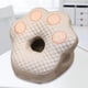 thumbnail image 3 of Almohada de escritorio, muñeca, almohada de viaje con forma de garra de gato, juguete de peluche para la escuela, biblioteca, Gris, 3 of 6