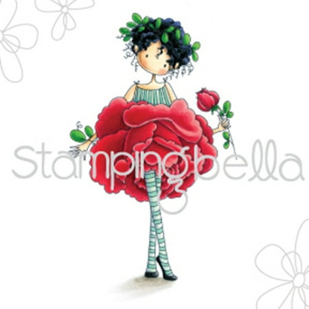 UPC: 0666307904528 | Stamping Bella Cling Stamps-Garden Girl Rose