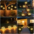 thumbnail image 2 of Linternas solares Kolpop, paquete de 6, 30 LED, impermeables, color blanco cálido, 2 of 6