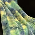 thumbnail image 2 of Plutus Brands Plutus Green Yellow Blue Northern Lights Faux Fur Luxury Throw Blanket, Throw 60W x 84L, 2 of 3
