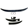 thumbnail image 7 of Universal Rear Trunk Spoiler Lip Wing Adjustable 45"-50" (Duckbill Lip) ABS Rear Lid Spoiler, Gloss Black, 7 of 7