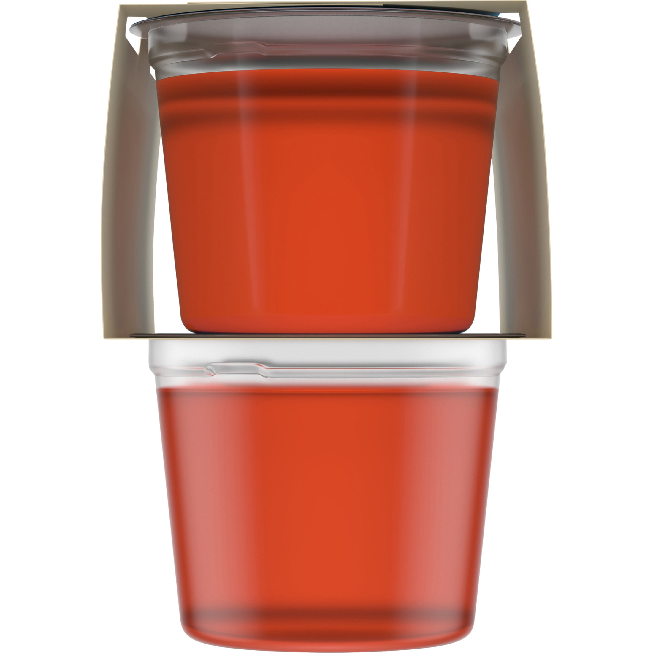 Kool-Aid Gels Tropical Punch Jell-O Gelatin Snacks, 4 Ct Cups