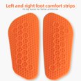 thumbnail image 3 of Yammee 1 Pair Small Shin Pads Football Shin Guards Silicone Shin Pads Soccer Protectors Pads Protective Equipment for Athlete, 3 of 15