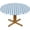 C, variant on Square Tablecloth 52 x 52 Inch, Blue White Gingham Square Table Covers Stain Resistant Table Cover Wipe Clean Table Cover for Restaurant, Picnic, Indoor and Outdoor Dining