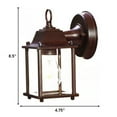 thumbnail image 3 of Builder's Choice 1-light Burled Walnut Wall light, 3 of 6
