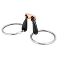 thumbnail image 2 of Bocado Irfora Boca de caballo de acero inoxidable Pieza de boca de caballo Broche ecuestre Snaffle Cobre Enlace Bit Accesorio de carrera de caballos Irfora Bocado, 2 of 7