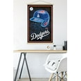 thumbnail image 5 of MLB Los Angeles Dodgers - Neon Helmet 23 Wall Poster with Magnetic Frame, 22.375" x 34", 5 of 6