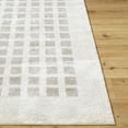 thumbnail image 5 of Livabliss Washable Rugs for Living Room, 7x9 Fossay Shag Modern Light Beige Area Rug, Bedroom Dining Room Home Decor Stain Resistant Carpet (6'7" x 9'), 5 of 7