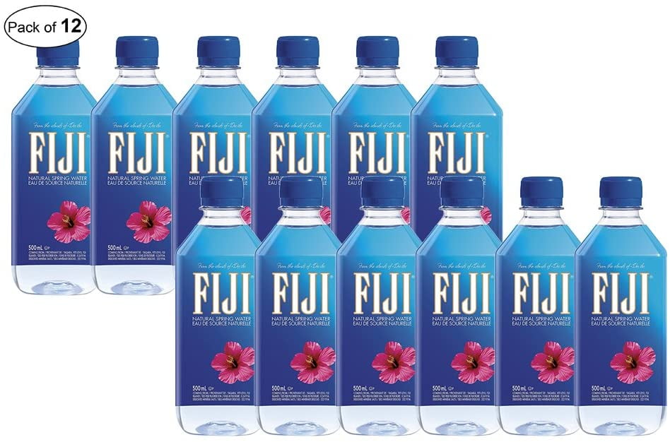 FIJI Natural Spring Water 500 Ml (Pack of 12) Walmart Canada