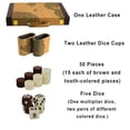 thumbnail image 4 of Juego de backgammon Vovotuzzi 15 sets de backgammon para adultos, 4 of 8