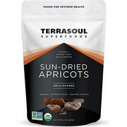 Terrasoul Superfoods Organic Apricots, 2 lbs, Unsulphured, No-Added Sugar, Sweet and Tangy Delights for Snacking, Baking, and Vibrant Trail Mixes