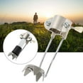 thumbnail image 4 of Cane Ice Grip Attachment, Helps Reduce  of Falling, Durable Steel Tip, Easy to Install, Protective Rubber Pads, Prevents Falls for Mountain Climbing or Outdoor Walking, 4 of 8