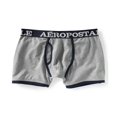 thumbnail image 2 of Aeropostale - Calzoncillos tipo bóxer para hombre con diseño de ojo de cerradura, color gris, mediano Aeropostale  Calzoncillos boxer, 2 of 2
