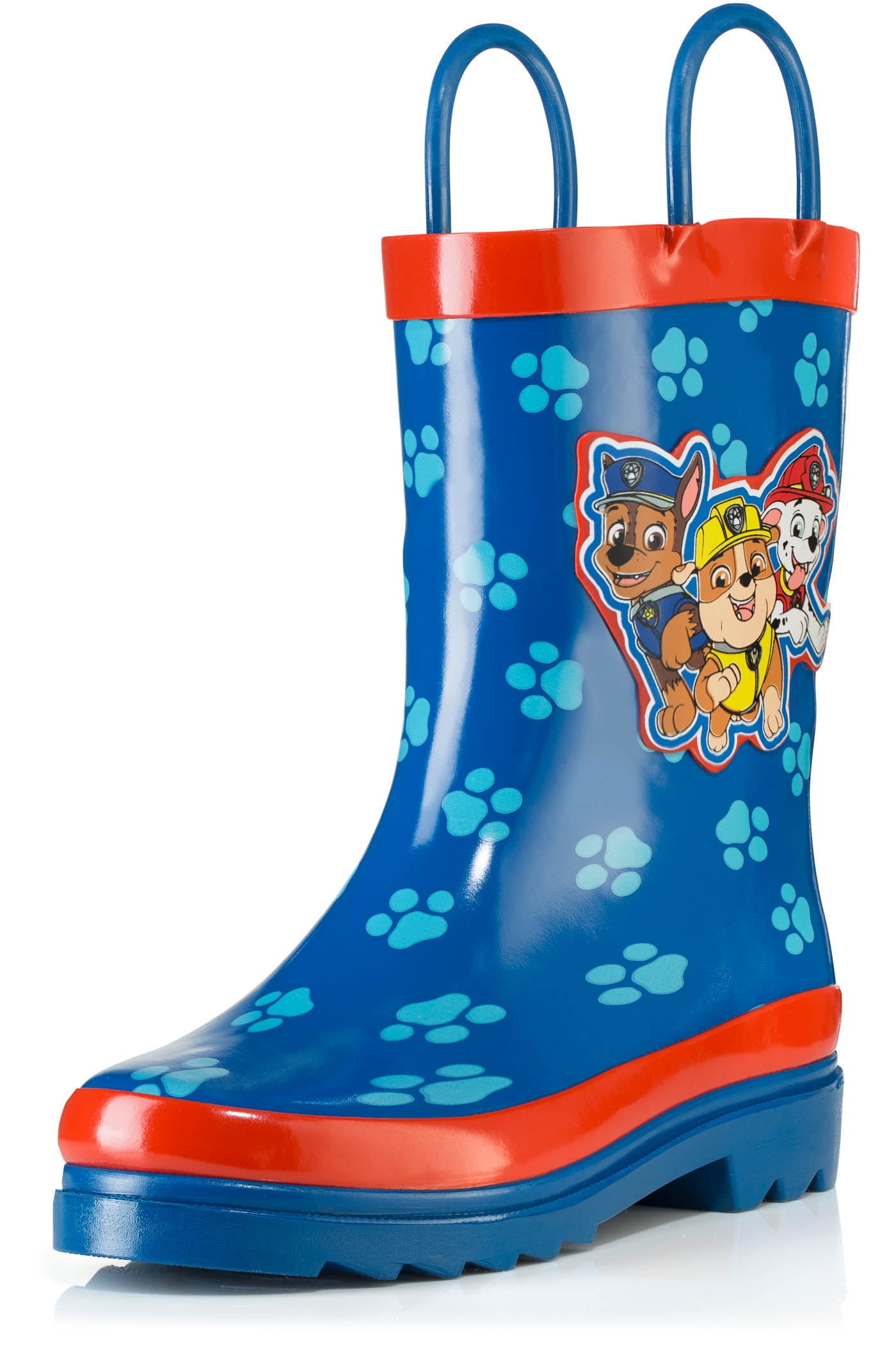 Childrens Paw Patrol Chase Wellies Wellington Boots Blue Kids Sizes 4 5 6 7 8 9 