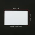 thumbnail image 2 of Uxcell Metal Business Cards Blank Name Card Sublimation Engraving Aluminum, White 50 Pack, 2 of 5