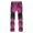 Red, variant on PXLKNZH Women's Ski Pants Color Block Outdoor Hiking Pants Winter Snow Pants High Waisted Fleece Insulated Pants with Pockets Green,L