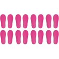 thumbnail image 1 of PATIKIL 8x3" Footprint Sticker, 8 Pairs PVC Shoes Floor Decal Sign for Class Decor Stair Guide, Rose Red, 1 of 6