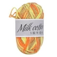 thumbnail image 1 of 1 Pcs 5 Strands Crochet Yarn Soft Comfortable Breathable Milk Cotton Thread Crochet Knitting Chunky Yarn, 1 of 14