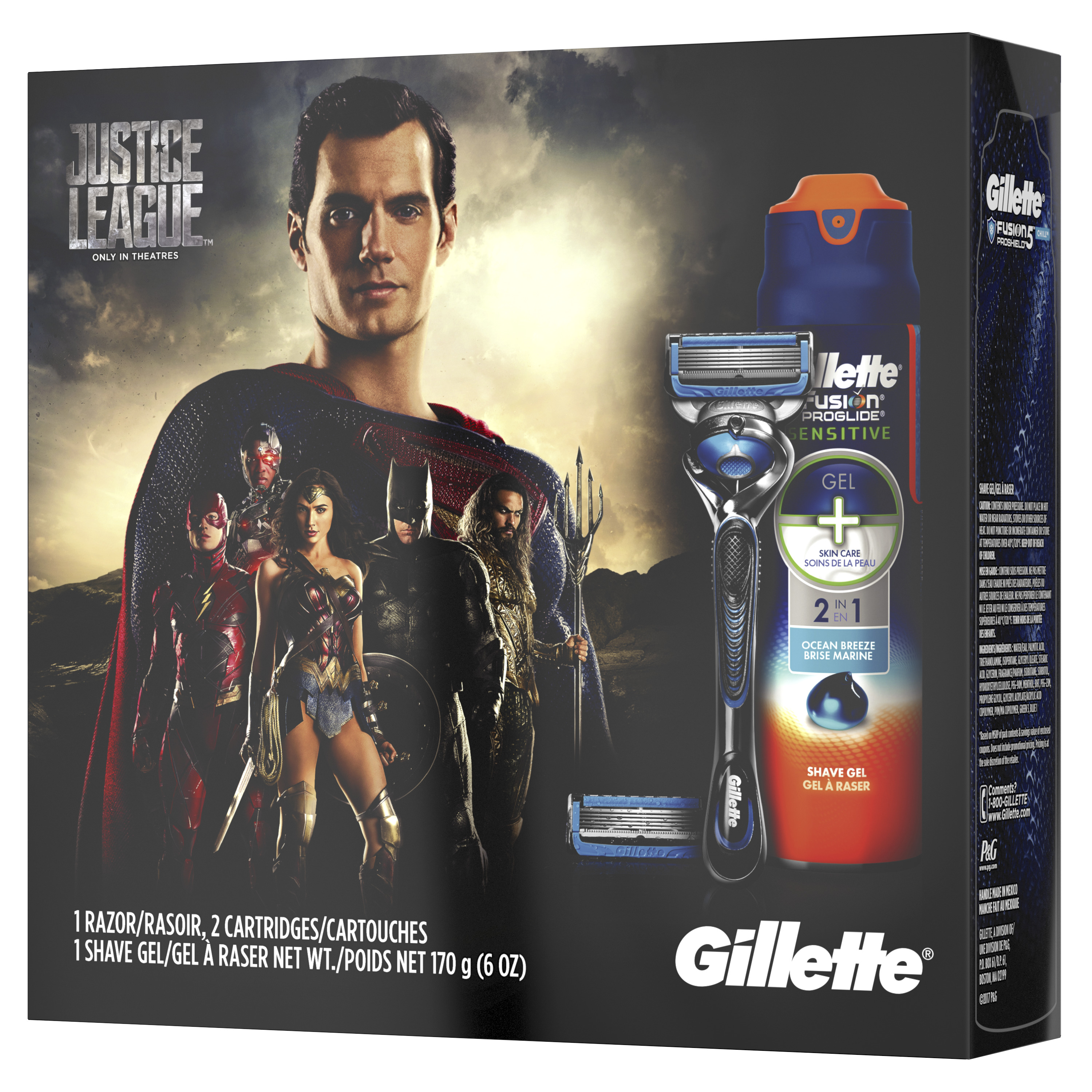 Gillette Fusion Chill Razor Holiday Gift Pack - image 3 of 5