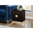 thumbnail image 5 of Accent Table, Side, End, Nightstand, Lamp, Storage Drawer, Living Room, Bedroom, Metal, Laminate, Brown, Gold, Contemporary, Modern, 5 of 7