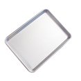 thumbnail image 1 of Molde rectangular de aluminio para hornear, molde para hornear pasteles, plateado, 1 of 5