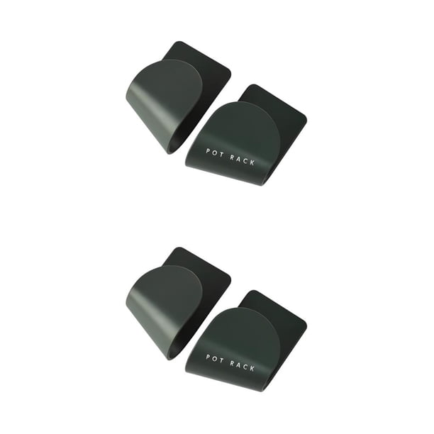 Toystoory 2X Estante colgante Estante de almacenamiento Montaje en pared ABS Accesorios para el hogar Organizador de conveniencia Soporte Gadget Verde 2Conjunto