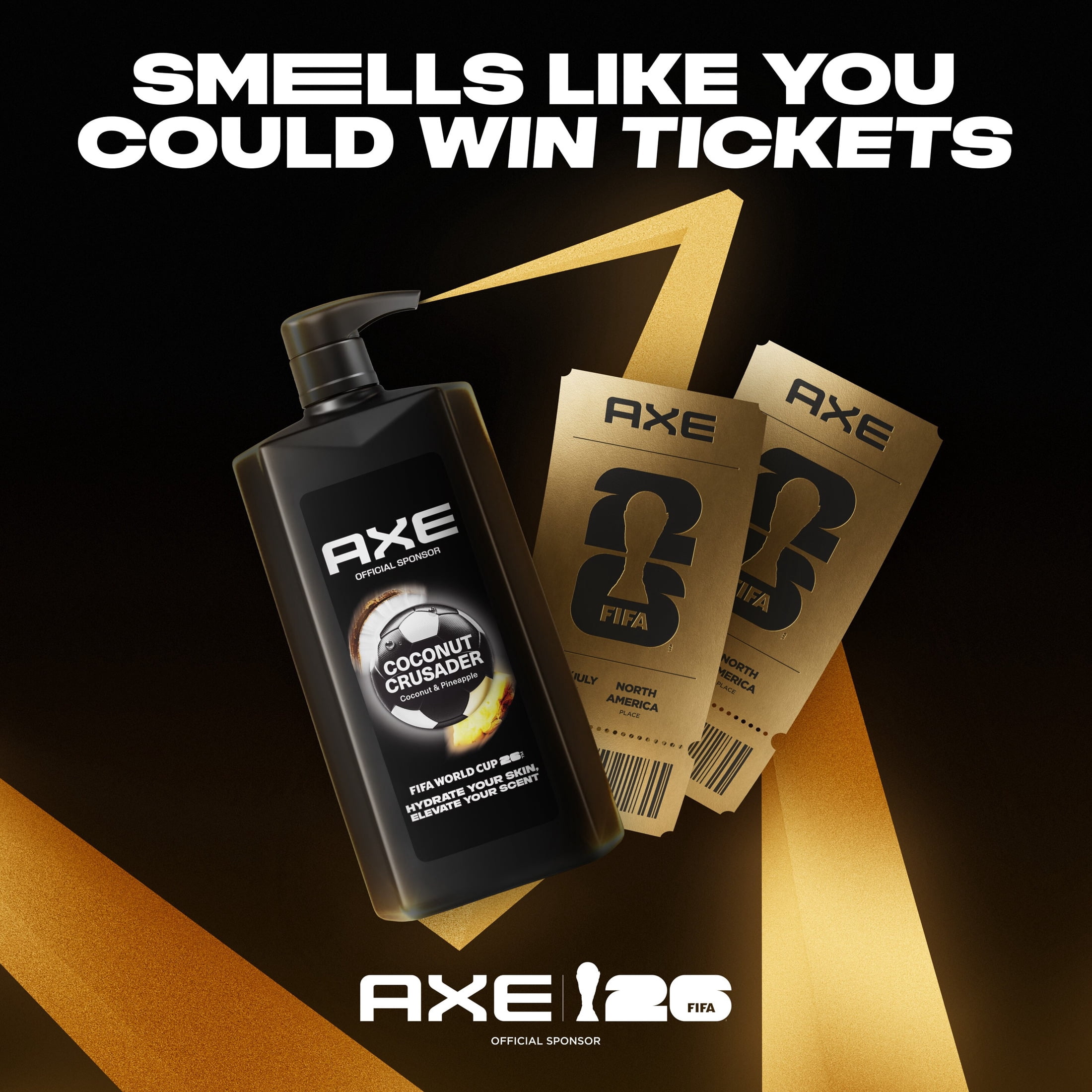 Axe Body Wash Moisturizing Coconut Crusader Paraben-Free & Sulfate-Free, 32 fl oz Pump