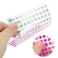 thumbnail image 3 of Uxcell Self-Adhesive Rhinestone Stickers, Face Gems Jewel Stickers Rose Red 2 Pcs, 3 of 6
