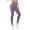 Purple, variant on ZKCCNUK Women's Pants High Waist And Tight Fitness Yoga Pants Nude Hidden Pocket Yoga Pants S-2XL