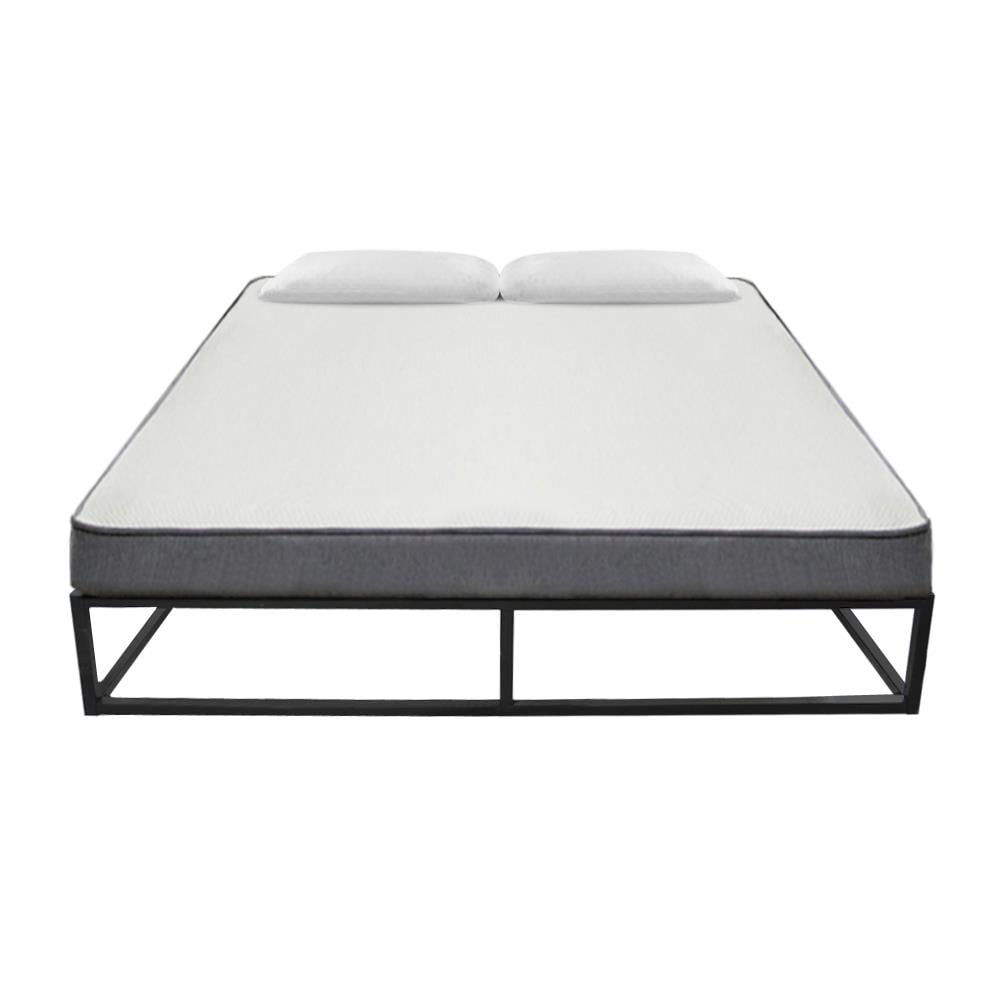 Ktaxon 10 Inch Platforma Low Profile Bed Frame Mattress Foundation Ktaxon 10 Inch Platforma Low Profile Bed Frame Mattress Foundation Wood Slat Support Queen King Com
