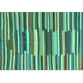 thumbnail image 1 of Ahgly Company Indoor Rectangle Southwestern Turquoise Blue Country Area Rugs, 4' x 6', 1 of 4