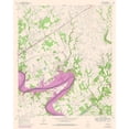 thumbnail image 3 of USGS 15x18 Black Modern Framed Museum Art Print Titled - Acton Texas Quad - USGS 1961, 3 of 5