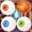 C, variant on Halloween Eyeball & Pumpkin Face Balloons,Fake 4D Round Eye Balls Pumpkin Face Mylar Balloons for Halloween,All Ages Friendly Halloween Party Holiday Gifts Halloween Decorations