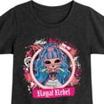 thumbnail image 3 of LOL OMG! Fashion Dolls - Royal Rebel - Toddler & Youth Girls Short Sleeve Graphic T-Shirt, 3 of 5