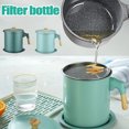 thumbnail image 2 of VALINK Filter Pot Household Grease Trap Filter Oil Storage Tank Large Capacity Stainless Steel Strainer, 2 of 6
