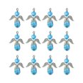 thumbnail image 2 of Dijes de ángel Sunnimix 12pc Colgantes de DIY Azul real, 2 of 8