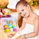 thumbnail image 5 of Bombas de baño Foxandern Kids Mermaid, 180 ml, con joyas sorpresa, 5 of 9