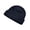 Navy Blue, variant on UDIYO Beanie Hat High Elastic Flanging Acrylic Fiber Windproof Brimless Knitted Skullcap for Unisex
