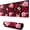 Vintage Red and Pink Roses, variant on Extended Long Cute Large Mouse Pad, Vintage Roses Floral Gaming Mousepad Laptop Pad, XL Big Full Flower Table Mat Desk Mat for Desktop and Keyboard for Women Office Gifts, (Red and Pink 31.5*11.8 in)
