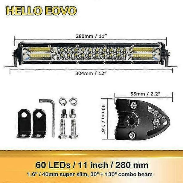 Led Bar 11 Inch 21 Inch Led Light Bar Work Light For Driving Offroad Boat Car Tractor Truck 4x4 Suv Atv 12v 24v Off Road