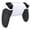 Rubberized Black White, variant on eXtremeRate Performance Rubberized Grip Back Plate Custom Bottom Shell Compatible with p s 5 Controller, Replacement Back Shell Cover - Rubberized White