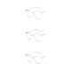 thumbnail image 4 of Jumpingount ABS gafas de moda anti-luz azul estilo SightIn gafas anti-luz azul gafas de ordenador marco transparente Type1 NO1, 4 of 6