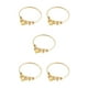 thumbnail image 3 of Brazalete deslizante ajustable Qarigey de acero inoxidable dorado con colgante 2022, 3 of 6