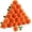 Orange-8pcs, variant on 8pcs Artificial Chrysanthemum Ball Flowers Silk Hydrangea Bridal Wedding Bouquet for Home Garden Party Office Coffee House Decoration