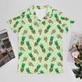 thumbnail image 2 of WhouRiu Boys Short Sleeve Polo Shirt Back To School Casual Cartoon Graphic Tennis Collar Shirts Kids Comfortable Soft Daily Polos,3-4 Years, 2 of 4