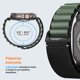 thumbnail image 4 of Correa para reloj Spigen WBF1 de tela ligera, negro y verde, 4 of 8
