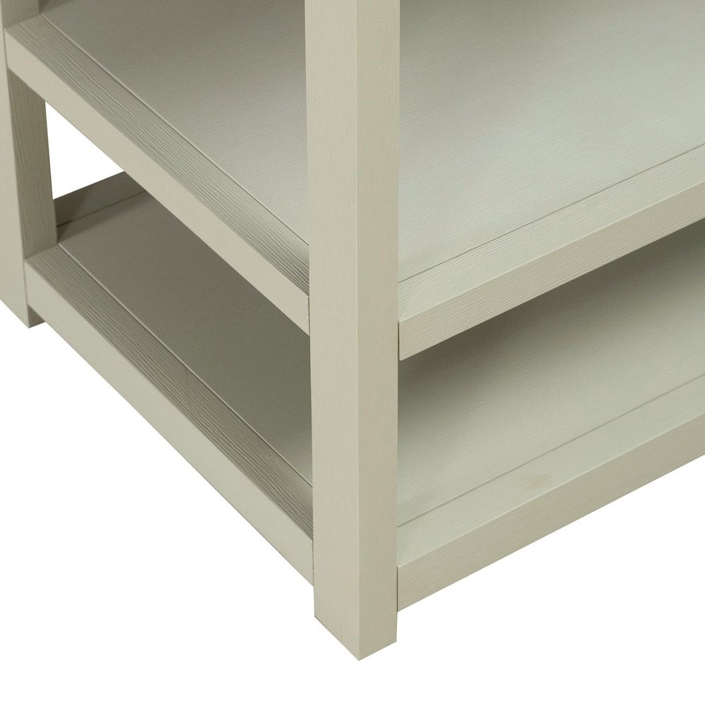 Liberty Furniture East End Accent Bookcase for Living Room Home Office - Green Mist