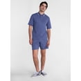 thumbnail image 2 of Avia Men's and Big Men's Seersucker Polo Shirt, Sizes XS-4XLT, 2 of 5