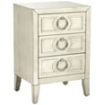 thumbnail image 2 of Coast To Coast Imports Reeds White Three Drawer Chairside Chest, 2 of 10
