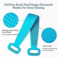 thumbnail image 2 of Back Scrubber For Shower,30inches And 35? Inches Two Size For Choosing Bath Body Brush Silicone Back Brush Extra Long Exfoliating Body Scrubber With, 2 of 5
